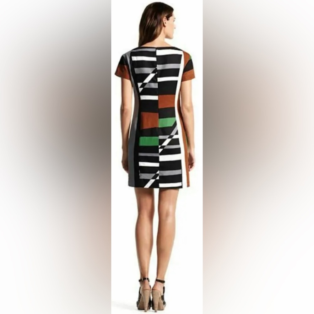 Derek Lam Designation Color Block Shift Dress - image 2